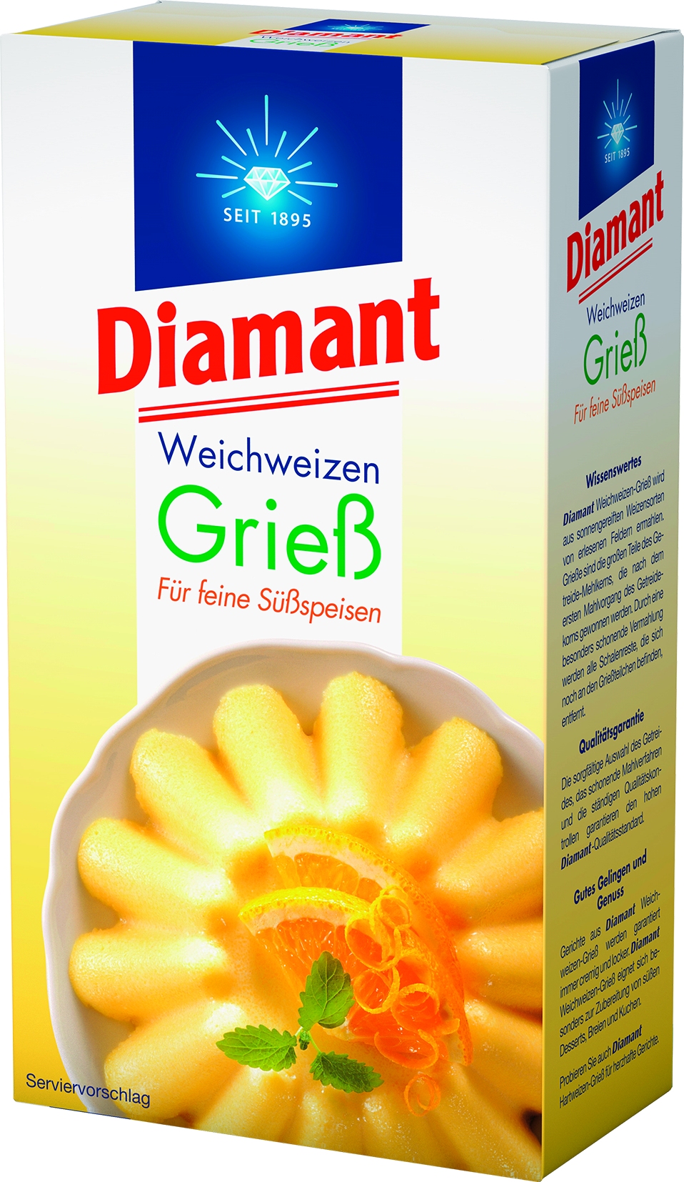 Weichweizengriess, 500 GR