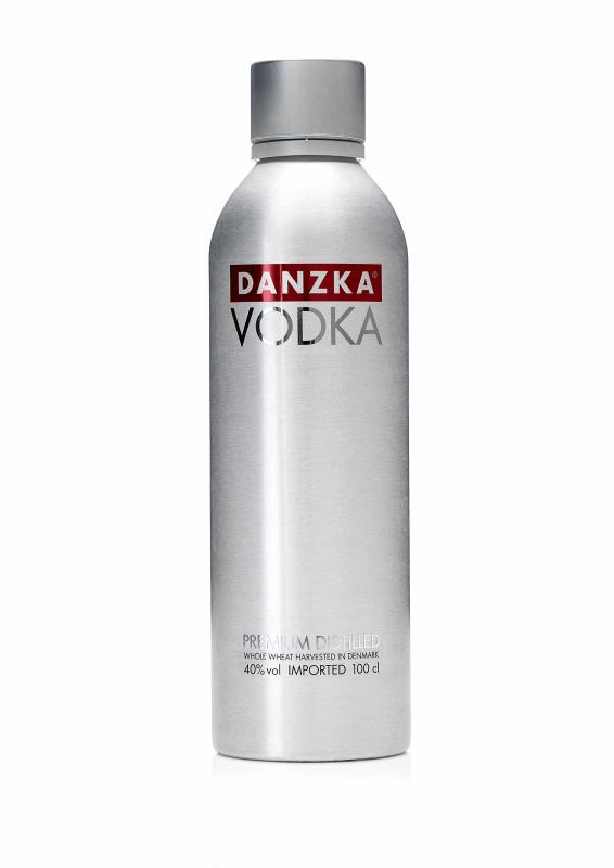 Danzka Vodka Red Label, 40%, 1 L