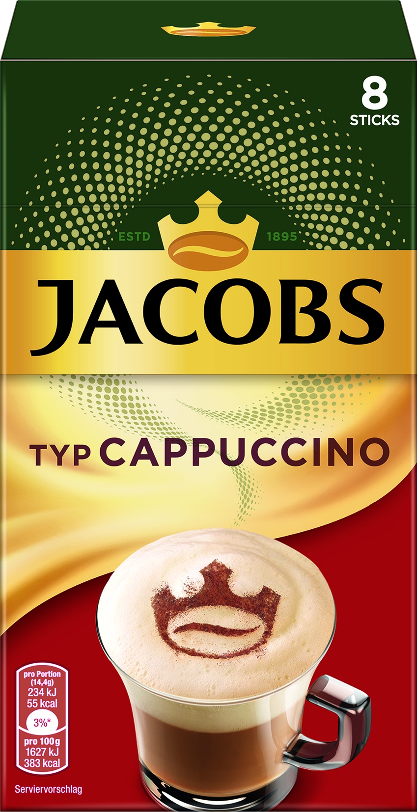 Momente Cappuccino classico 8er, 92,8 GR