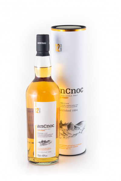 An Cnoc 12y Highland Single Malt, 40%, 0,7 L