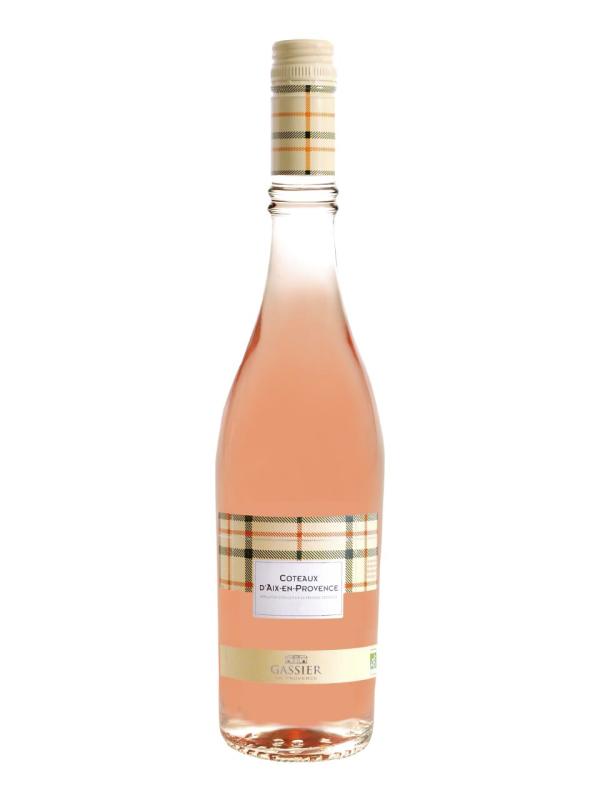 Gassier, Collection Carreaux , Côteaux d'Aix en Provence, AOC, trocken, rosé (Drehverschluss, Bio), 12,5%, 0,75 L