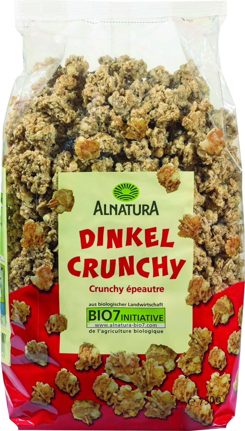 Dinkel Crunchy Müsli, 750 GR