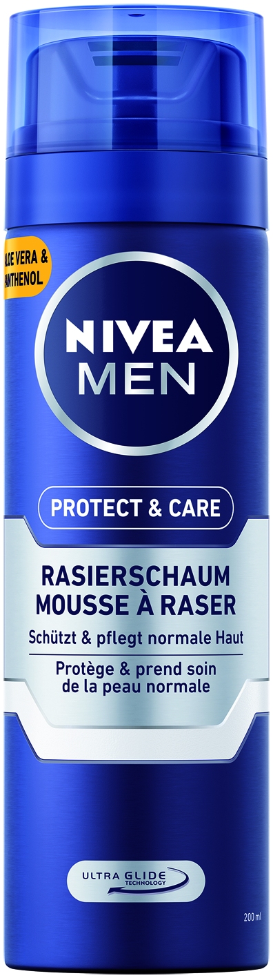 For men Rasierschaum Protect + Care, 200 ML