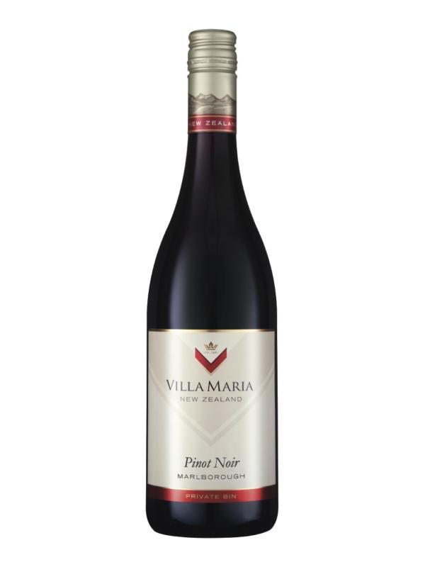 Villa Maria, Pinot Noir, Marlborough, trocken, rot (Drehverschluss), 13%, 0,75 L