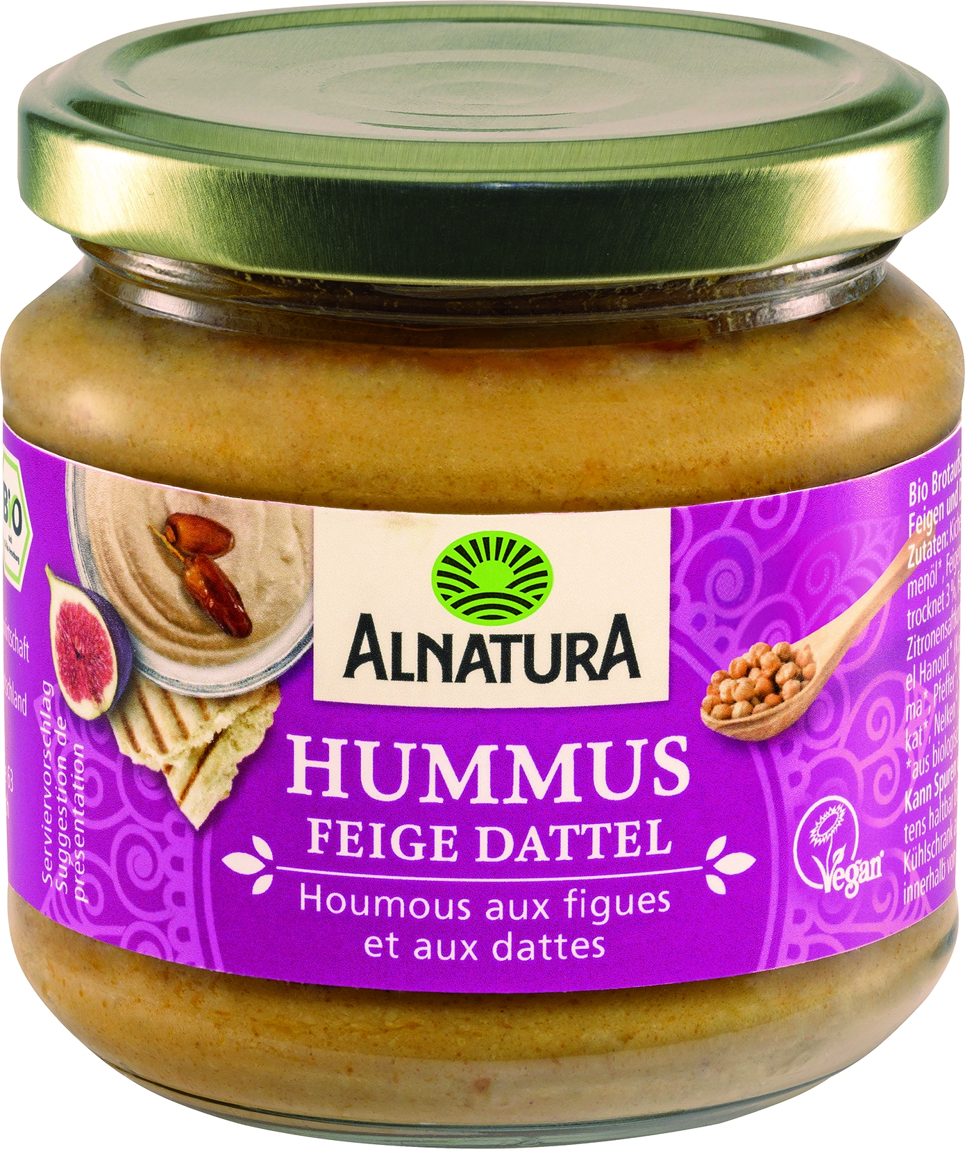 Hummus Feige-Dattel, 180 GR