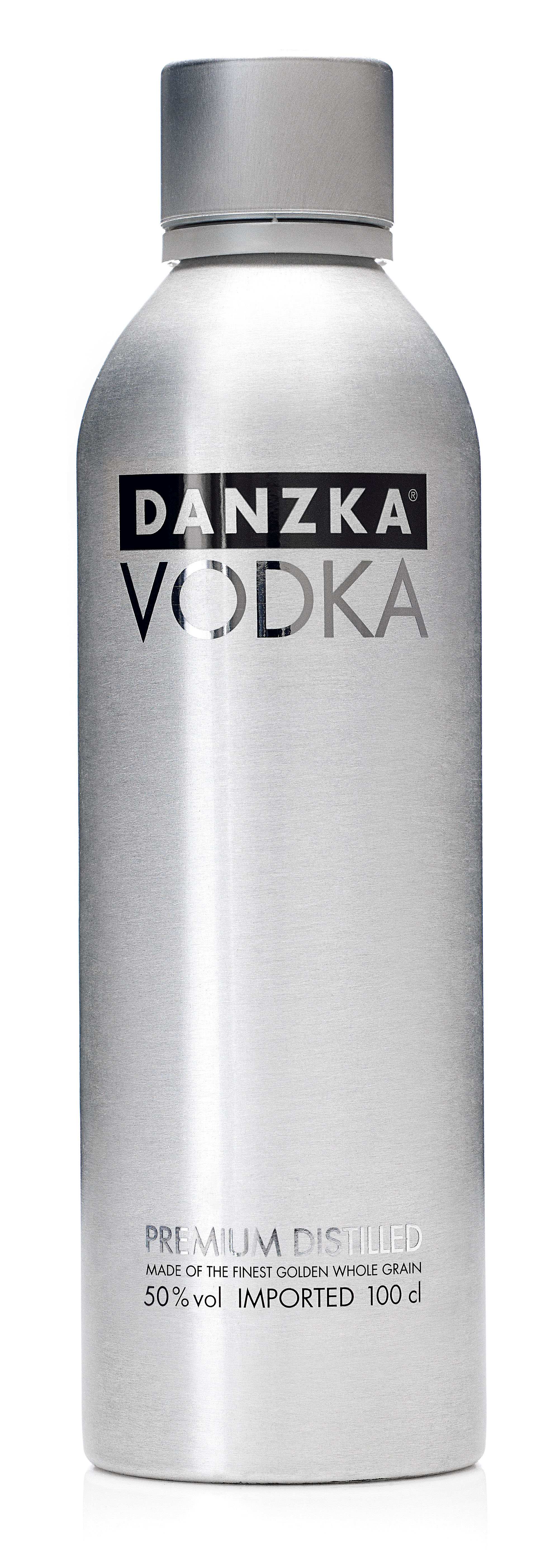 Danzka Vodka im Aluzylinder, 50%, 1 L
