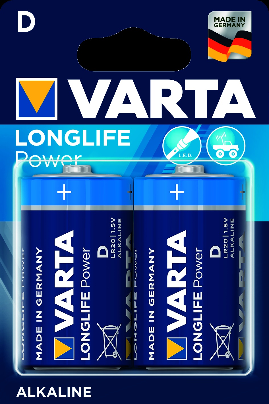 High Energy D LR20, 1,5V, 2 St.