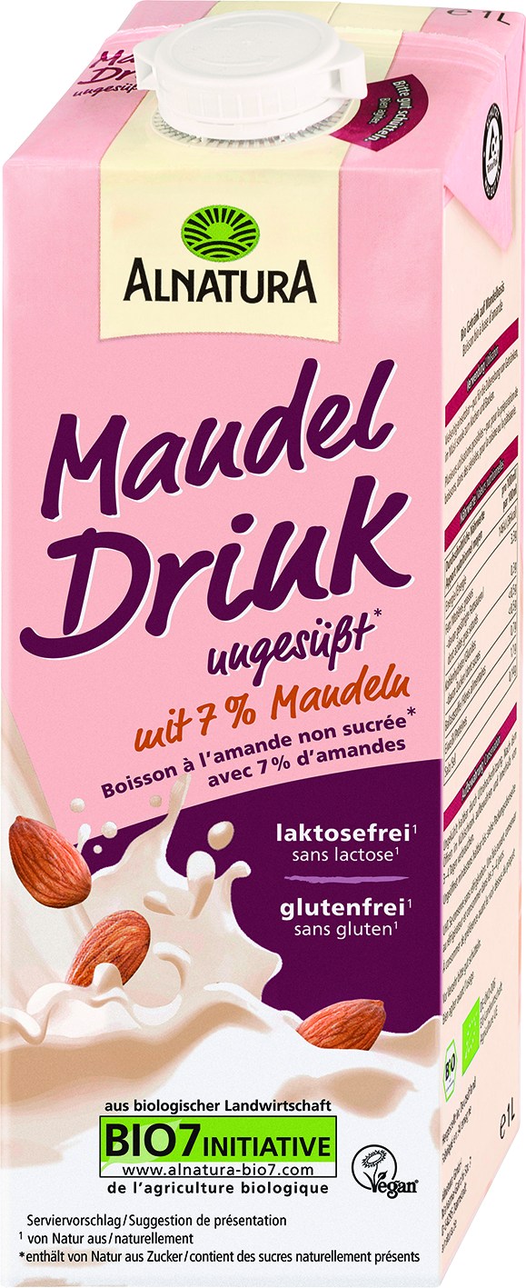 Mandeldrink ungesuesst, 1 L
