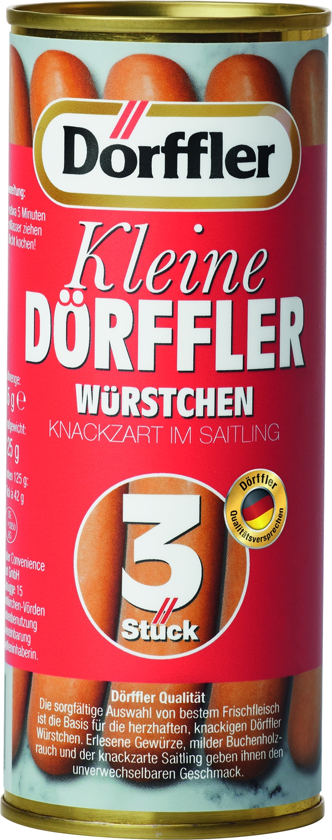 Kleine Doerffler 5 Stück, 550 GR