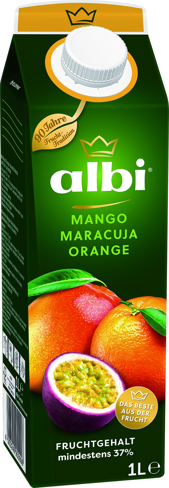 Mango Maracuja Saft, 1 L