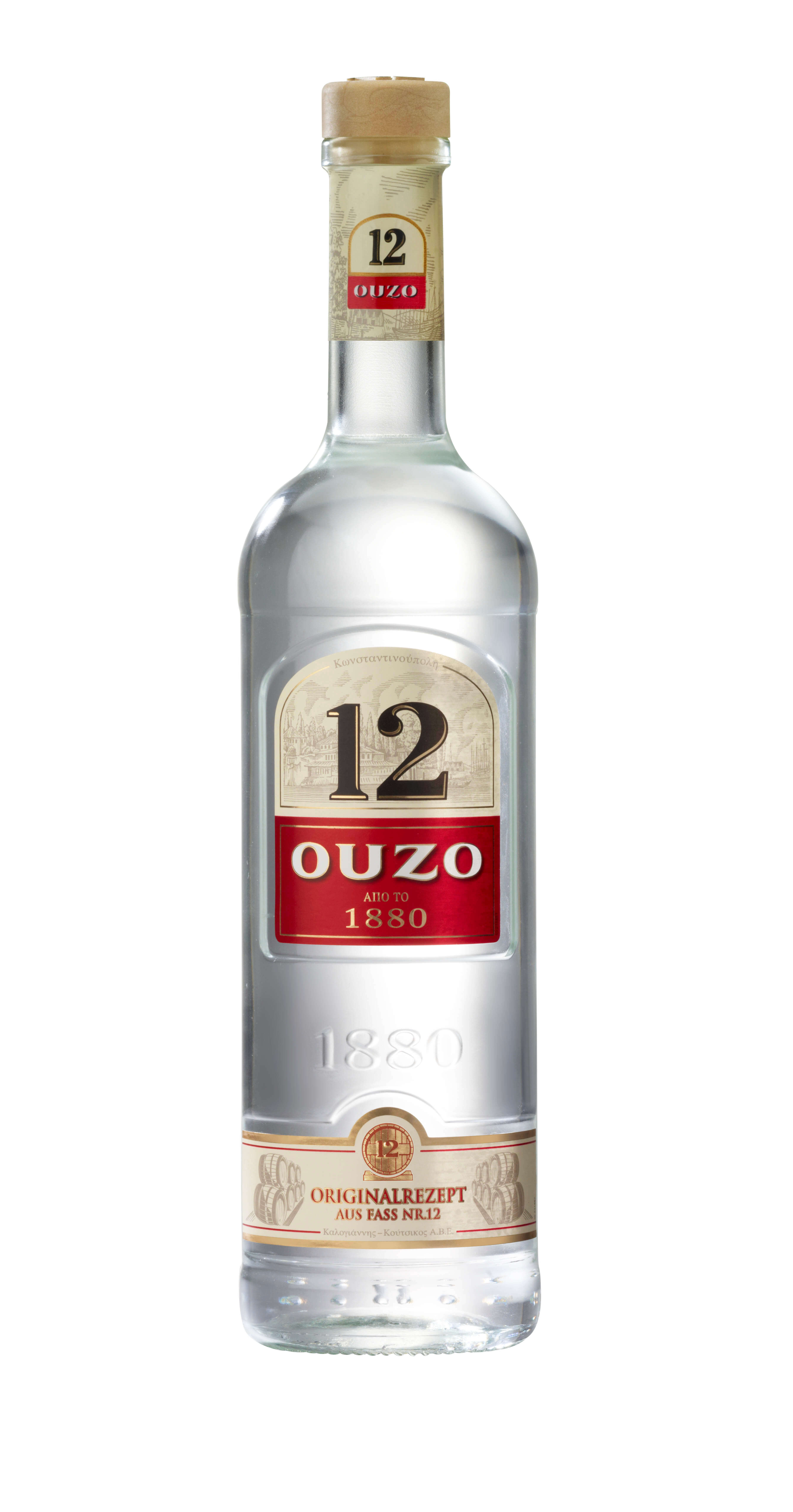 Ouzo 12, 40%, 1 L