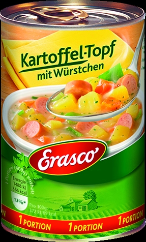 Kartoffeltopf mit Wurst, 400 ML