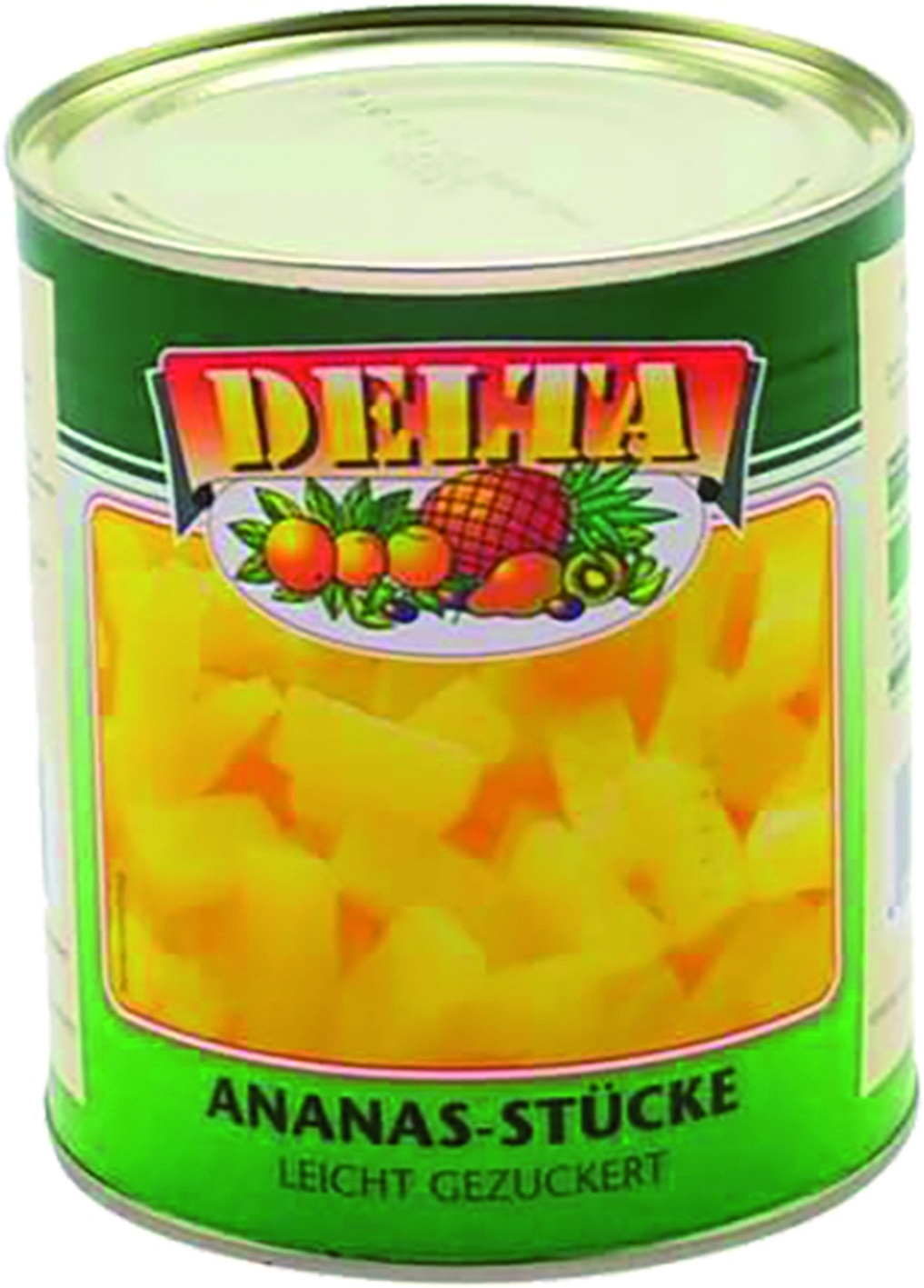 Ananas in Stuecken, 825 GR