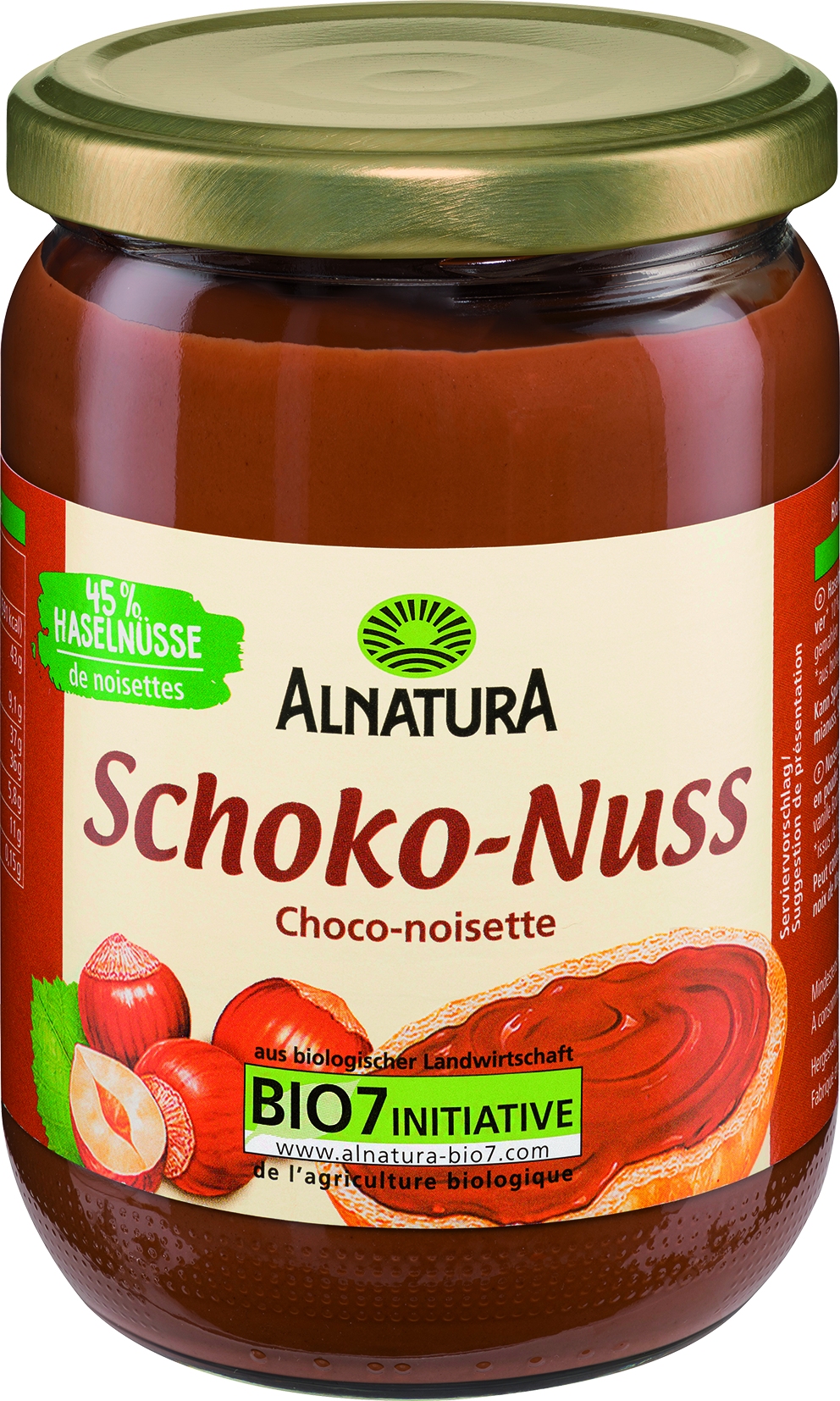 Schoko-Nuss Aufstrich, 500 GR