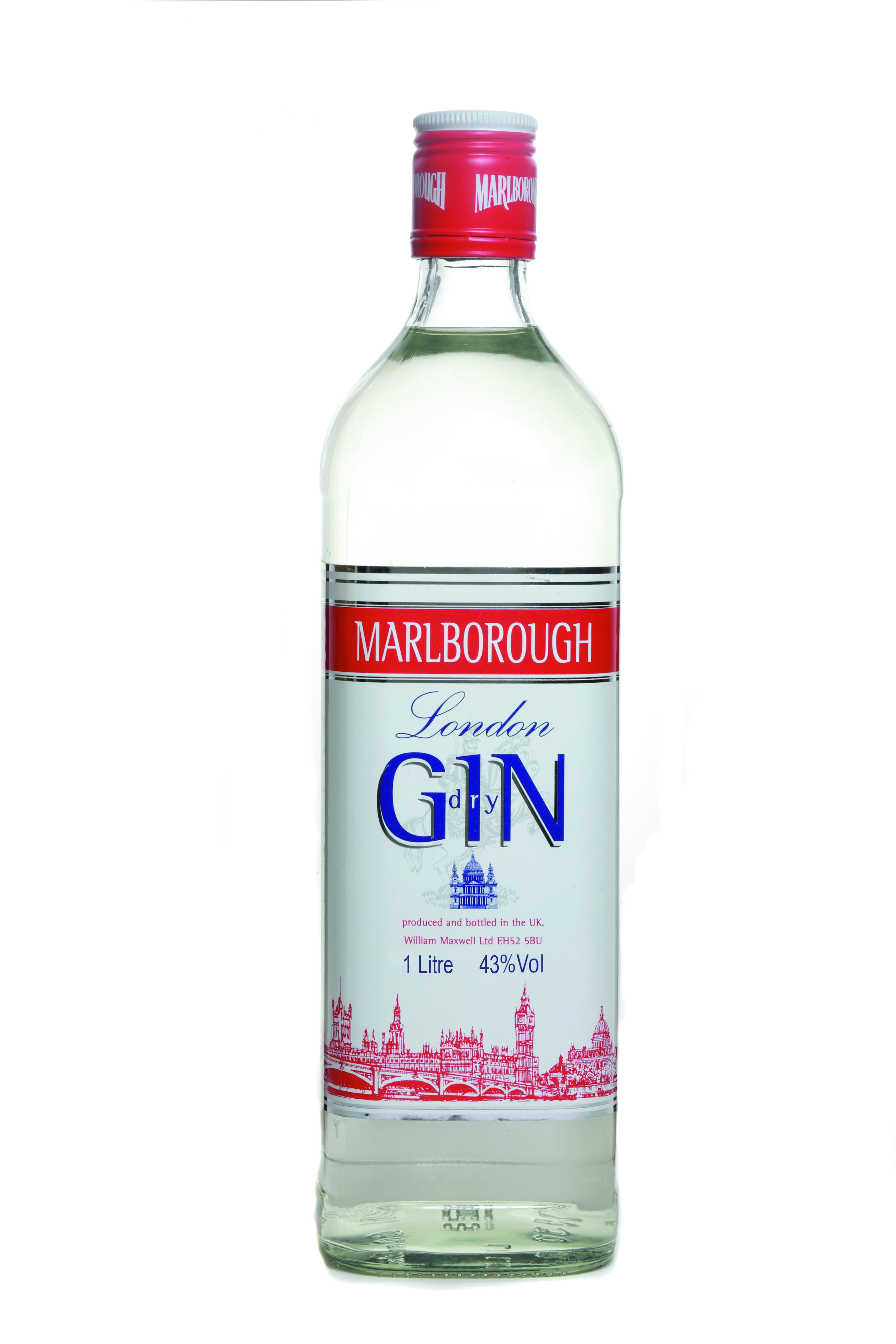 Marlborough Gin, 37,5%, 1 L