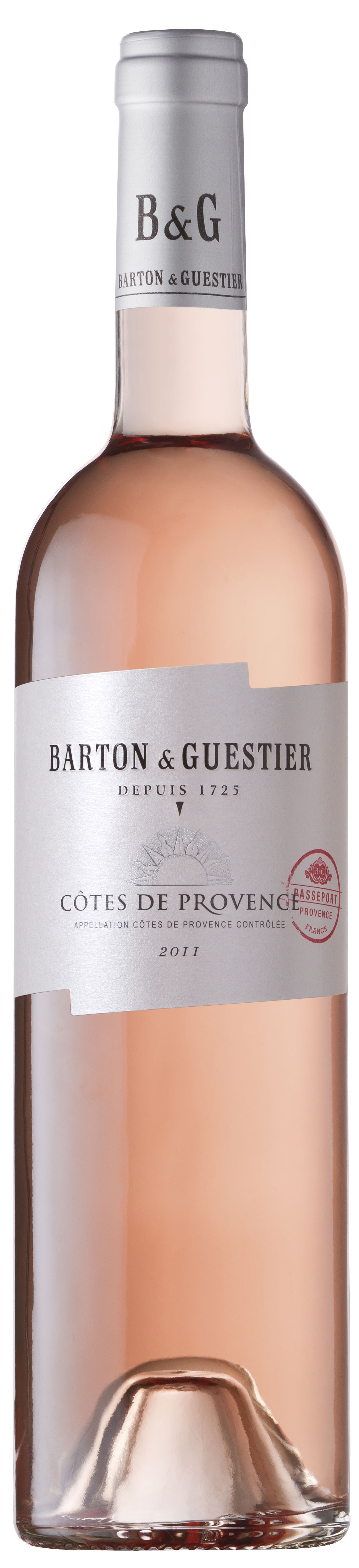 Barton & Guestier, Passeport, Côtes de Provence, AOC, trocken, rosé, 0,75 L