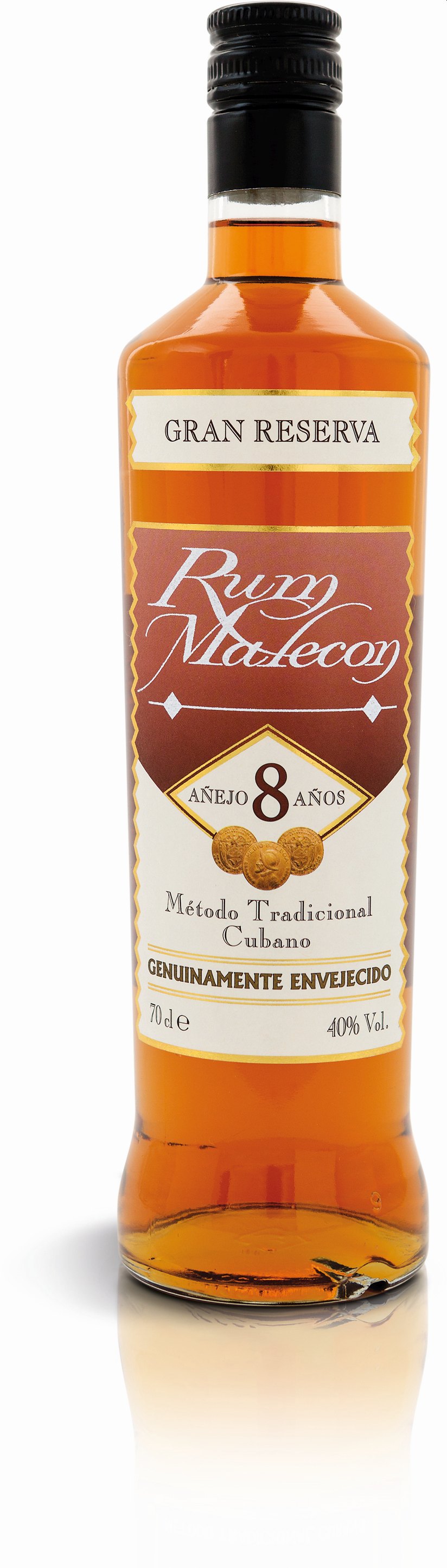 Malecon 8 Years Old Gran Reserva, 40%, 0,70 L