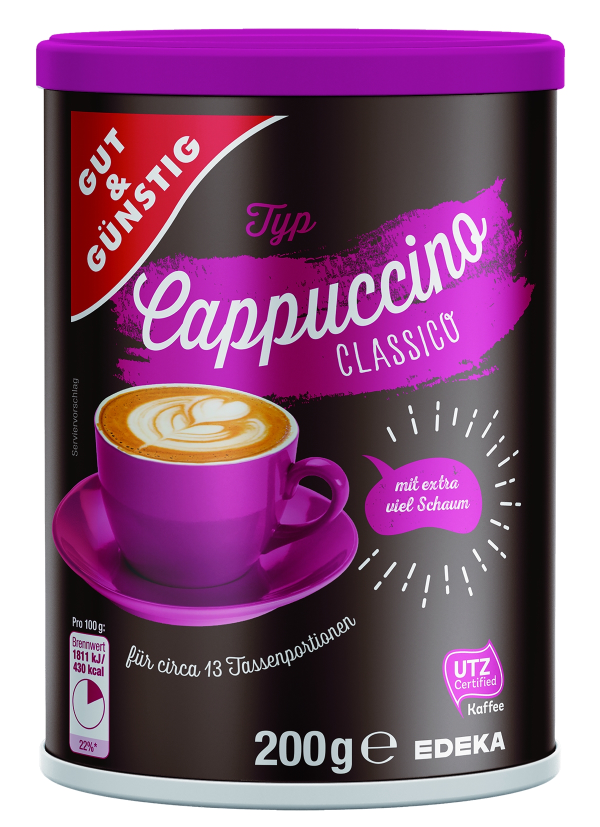 Cappuccino Classic, 200 GR