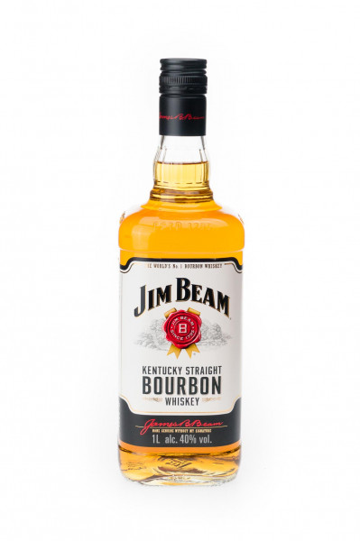 Jim Beam White Bourbon, 40%, 1 L