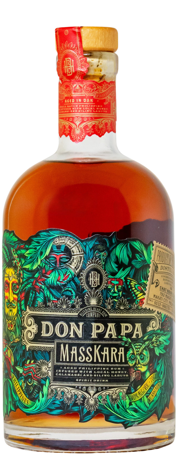 Don Papa Masskara - Philippinen, 40%, 0,7 L