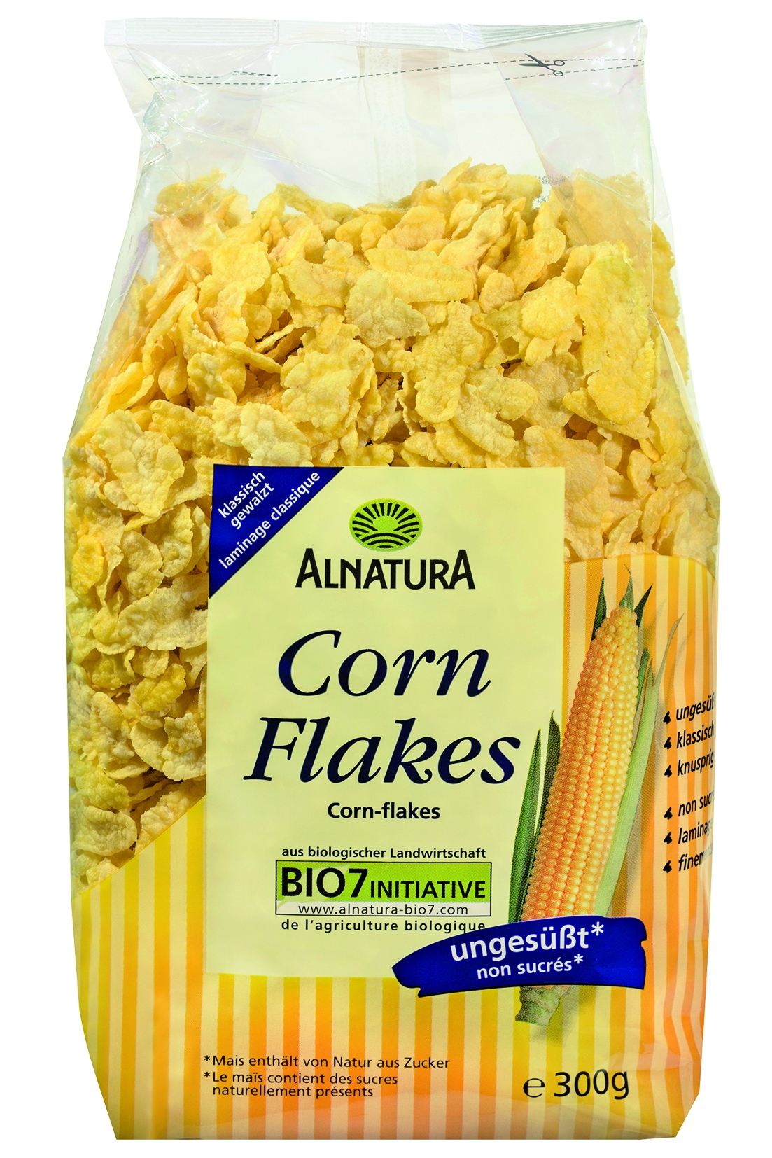 Cornflakes ungesüßt, 300 GR