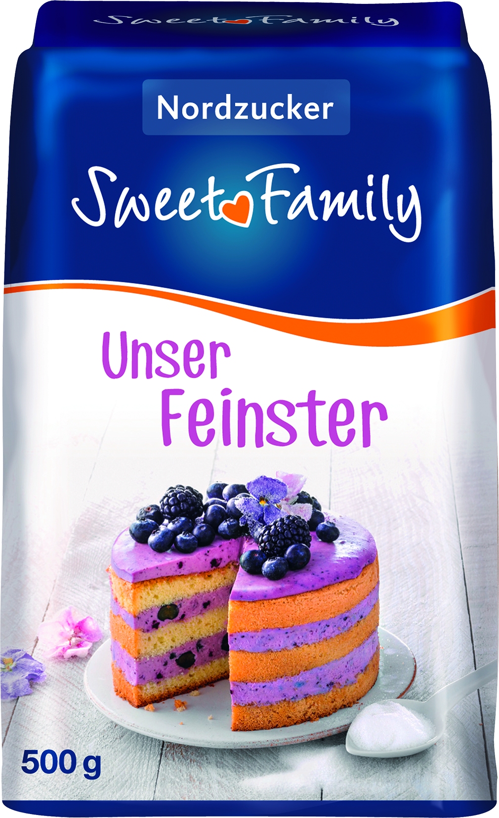 Zucker extrafein, 500 GR