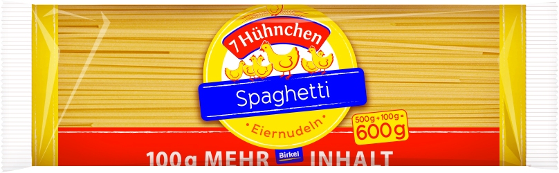 7 Huehnchen Spaghetti, 600 GR
